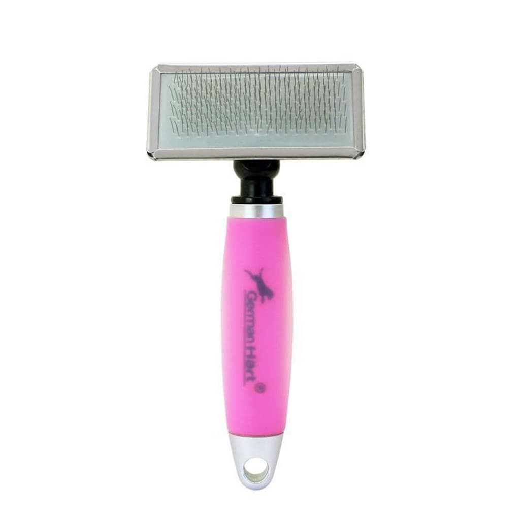 Rasqueadeira P para Pelos com Cabo Gel Rosa GermanHart