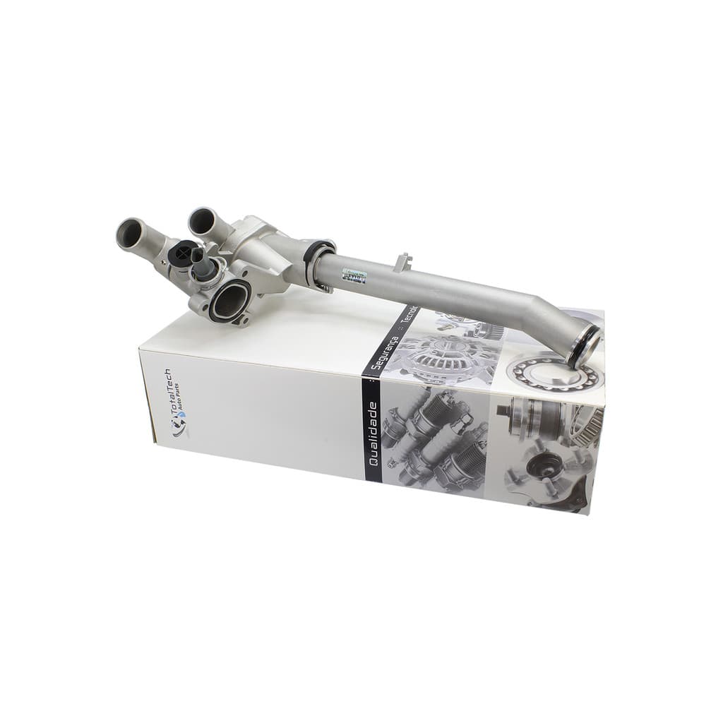 Carcaça Completa Tubo Água Em Alumínio Vw Gol G5 Voyage Golf Audi A3 - 032121065K