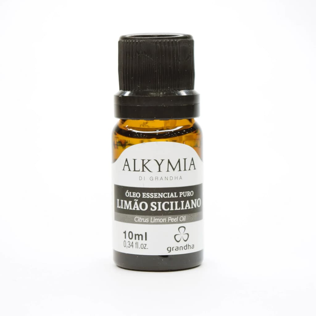 Óleo Essencial Puro de Limão Siciliano 10ml - Grandha