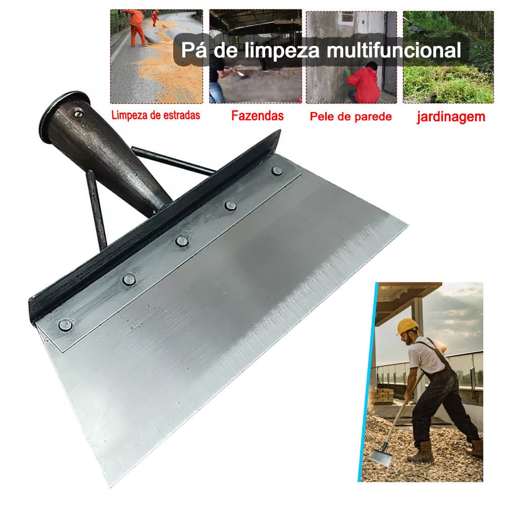 Pá De Limpeza Multifuncional, Ferramenta De Limpeza E Remoção De Ervas Daninhas Para Jardins Externos