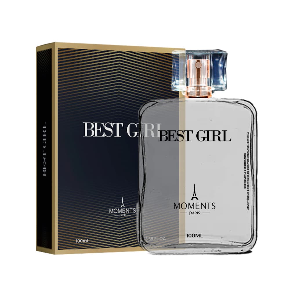 Best Girl - Perfume FEMININO de 100ml Moments Paris