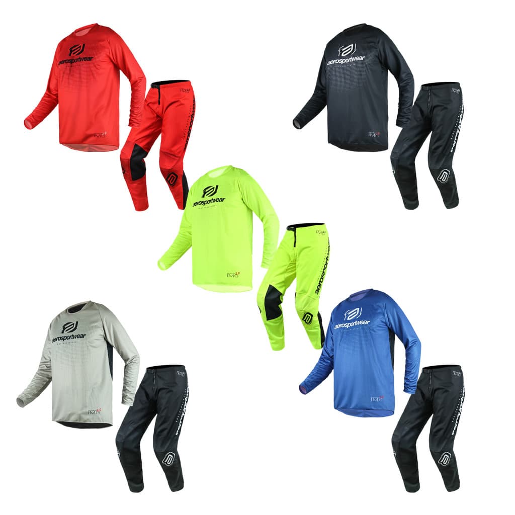 Conjunto Motocross Calça + Camisa Asw Image Minimal 2025 Mx