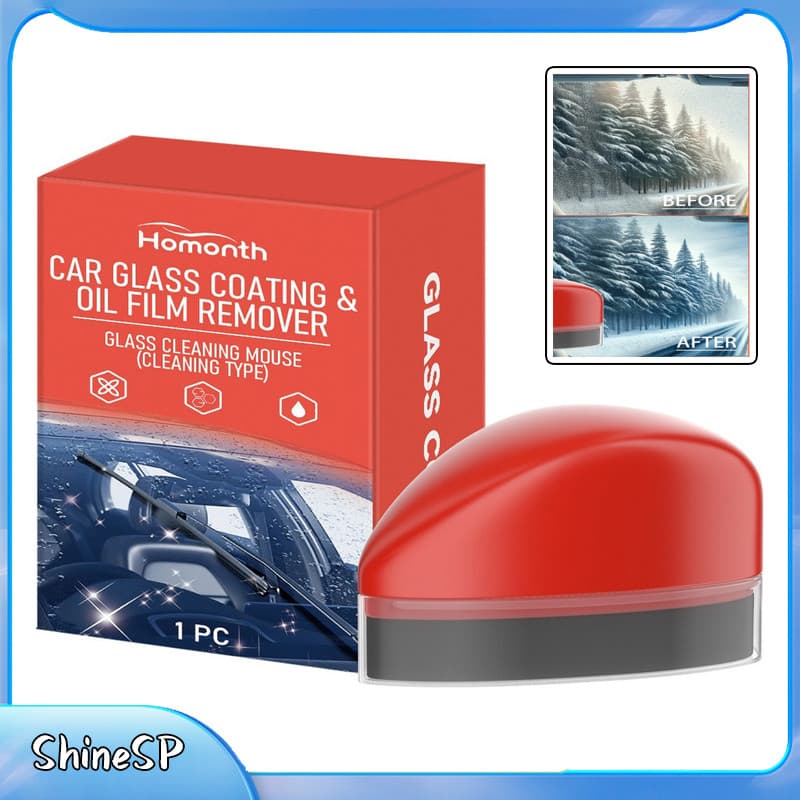 Agente De Revestimento Para Vidro Automotivo Bright Mouse Limpador De Película De óleo Para Vidro Remoção De Manchas