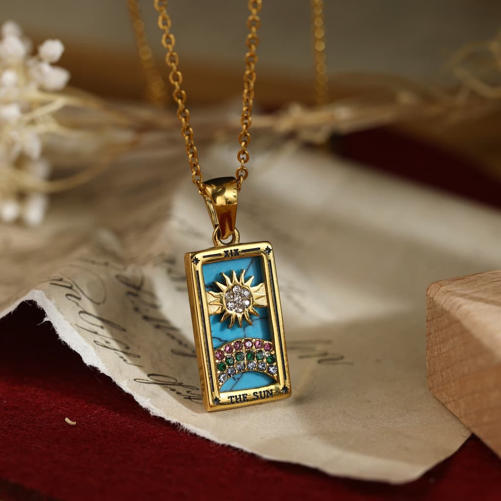 Colar Masculino Brilhante Folheado a Ouro 18k Pingente Diversos