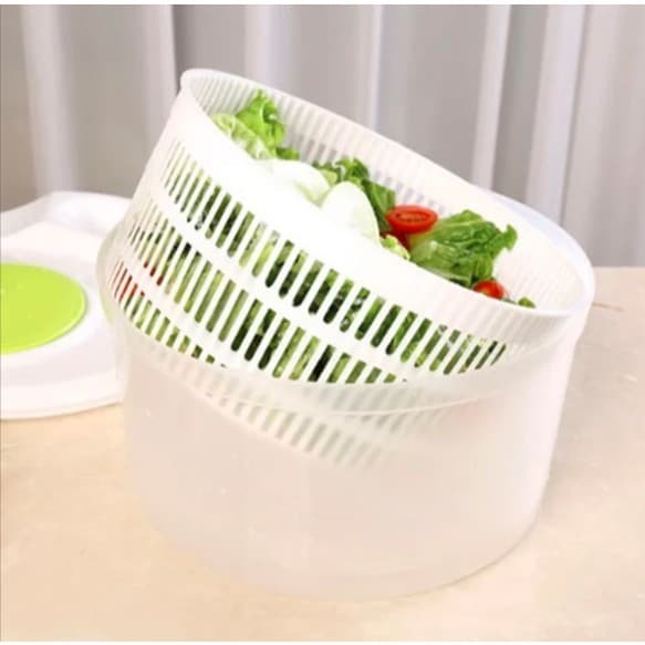 Secador Centrífuga Manual De Salada Verduras Legumes Frutas - Envio 24Hrs!