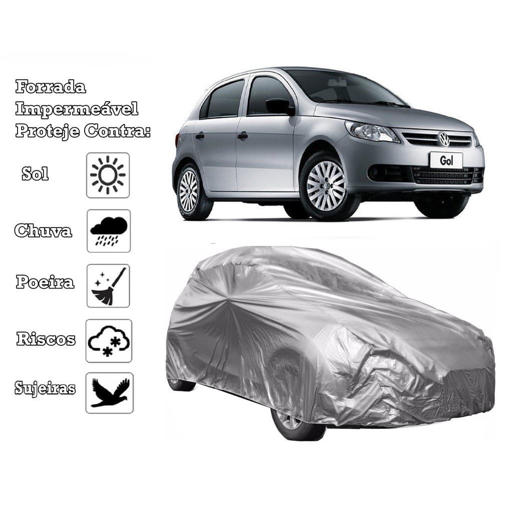 Capa De Cobrir carro Gol todos Forrada e impermeável