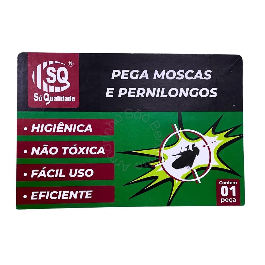 10 Unidades/ Peças - Cola Pega Mosca Pernilongo Mosquito Dengue Adesivo