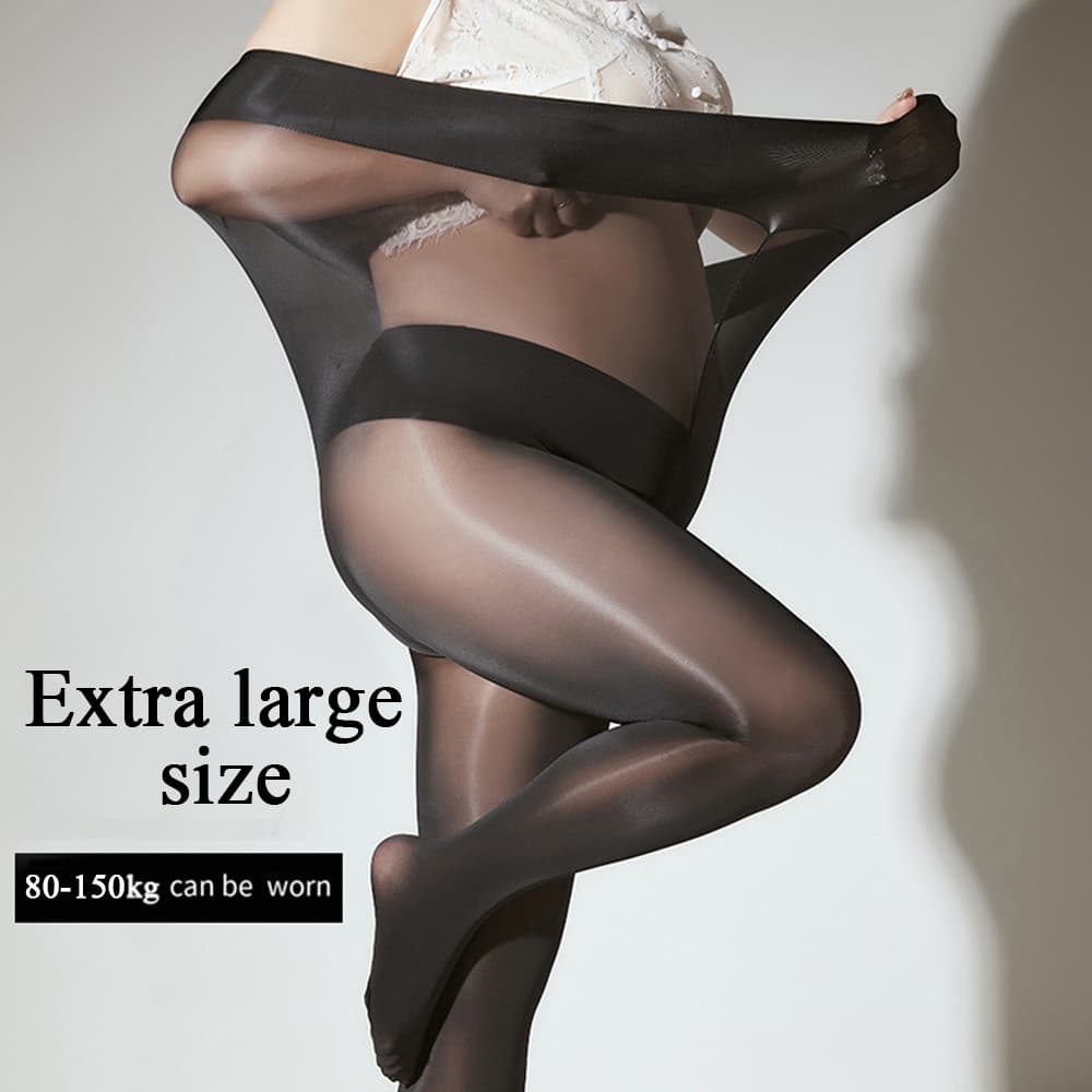 Plus Size Meias Femininas Meia-Calça Anti-scrach Invisível Suave De Seda Ultra Elásticas