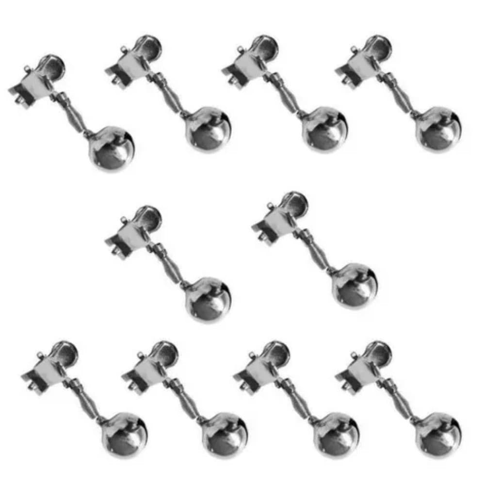 Sino Alerta De Metal Pesca 14mm KIT Com 10pçs pesca pescaria