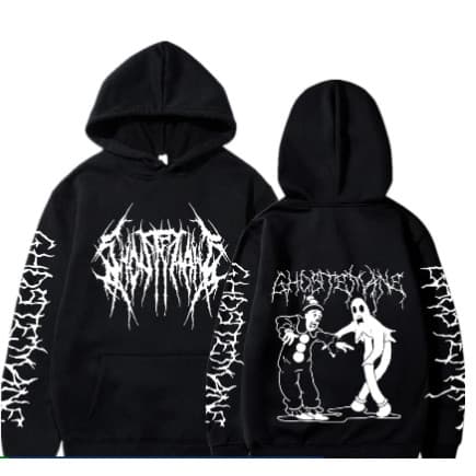 Casaco Moletom Ghostemane Dupla Face Streetwear