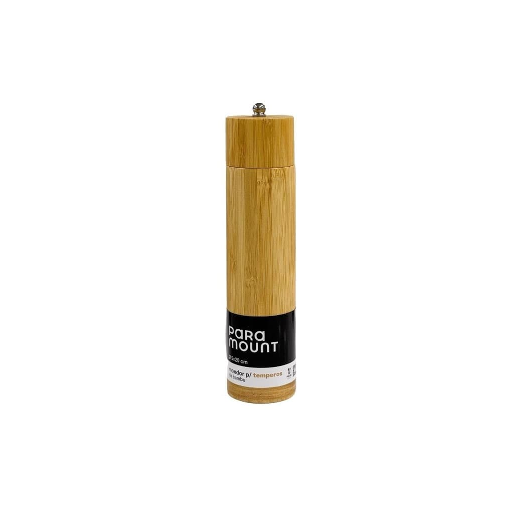 Moedor P/ Temperos De Bambu 5x20 Cm
