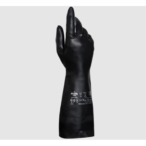 Luva Mapa Mucambo Ultraneo 450 CA 43772 Neoprene para Proteção Química e Industrial