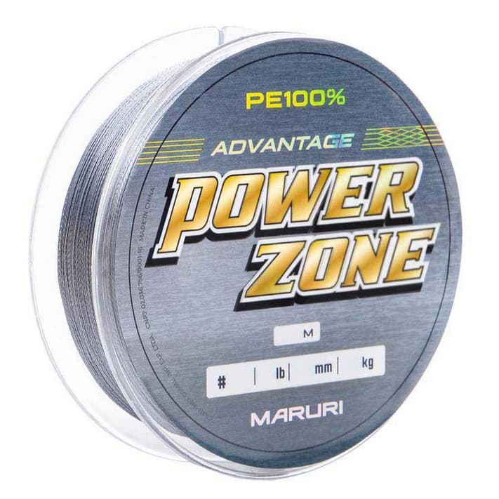 Linha Multifilamento Power Zone 4X Cinza 0,24mm 100M (Maruri)