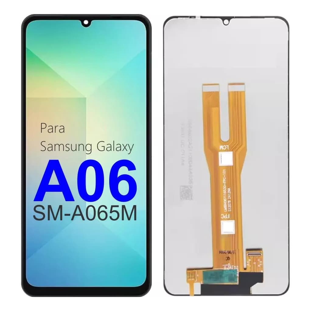 Tela Compativel  Frontal Compatível A06 A065m A065f Sem Aro Top EX