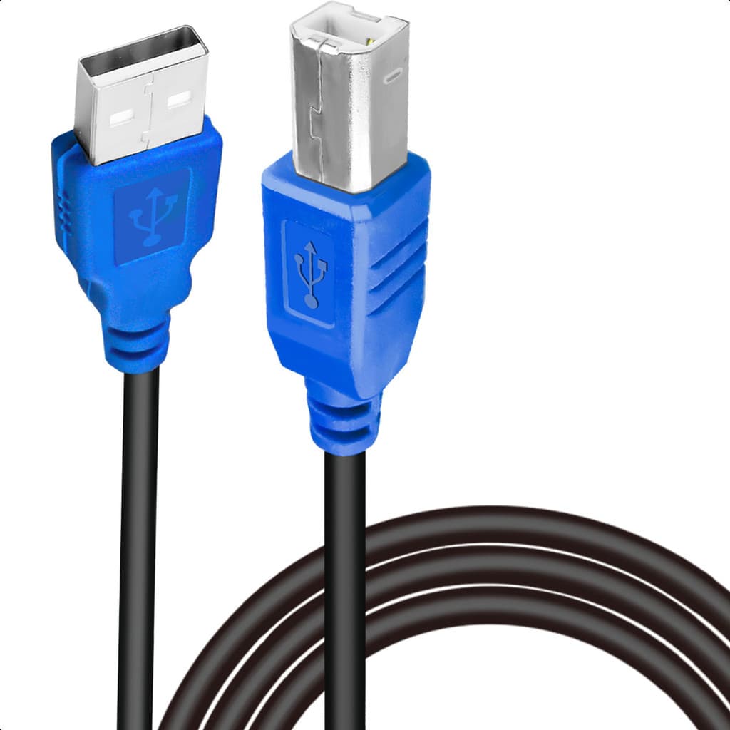 Cabo 2.0 Usb Compatível Com Impressoras 1,5 Metros