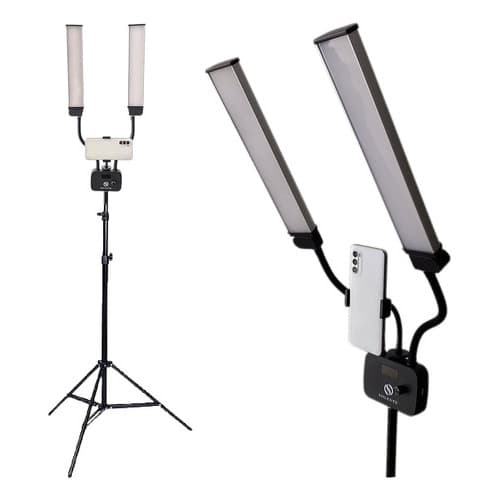 Ring Light Led Hd-45x Braços duplos+Tripe 2M L