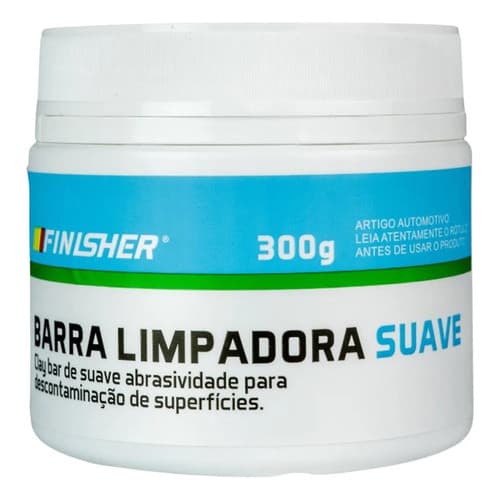 Barra Limpadora Suave 300g Clay Bar - Finisher