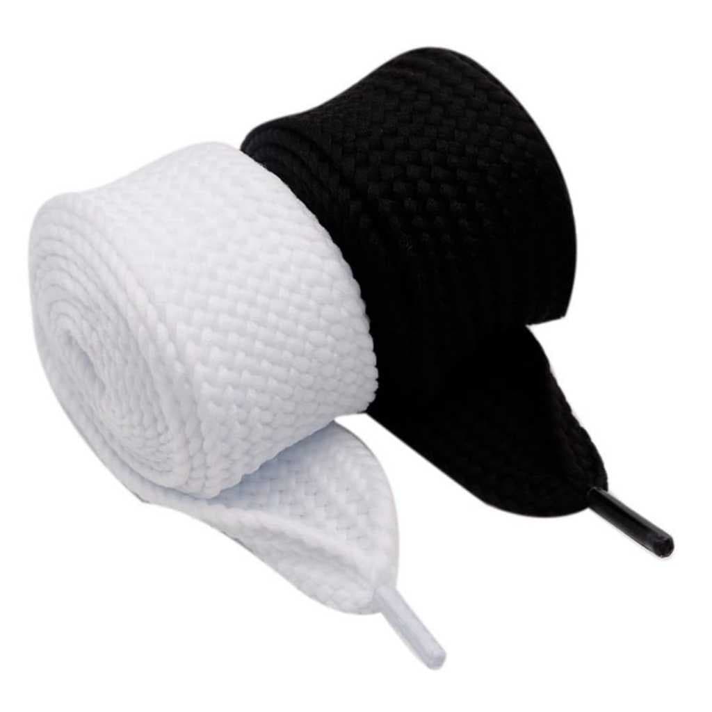 1 Par De Cadarço Atacador Largo Bboy Cadarço Grosso de Tênis Skatista 1,20 Cm ENVIO IMEDIATO
