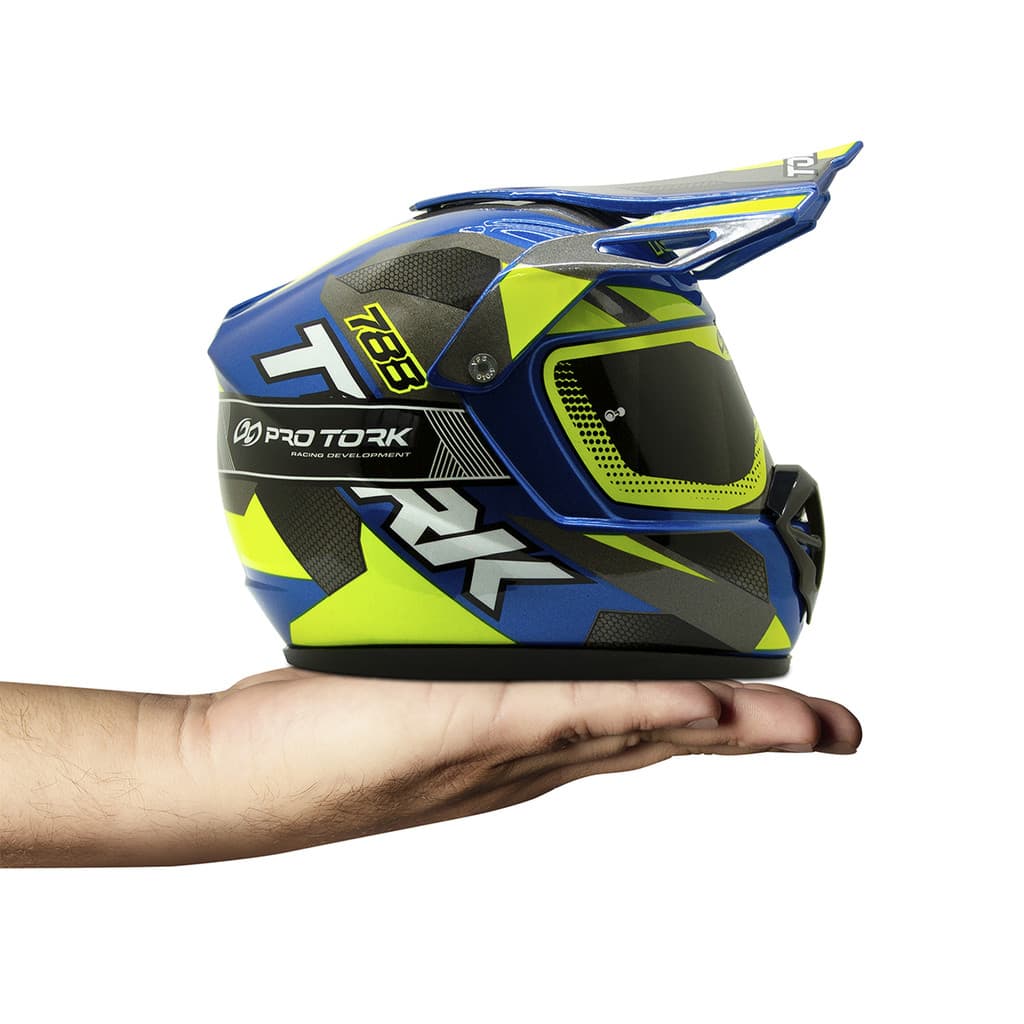 Mini Cofre Moedas Pro Tork Capacete Cross Tork Edition Colecionáveis Decoração Promoção Melhor Preço