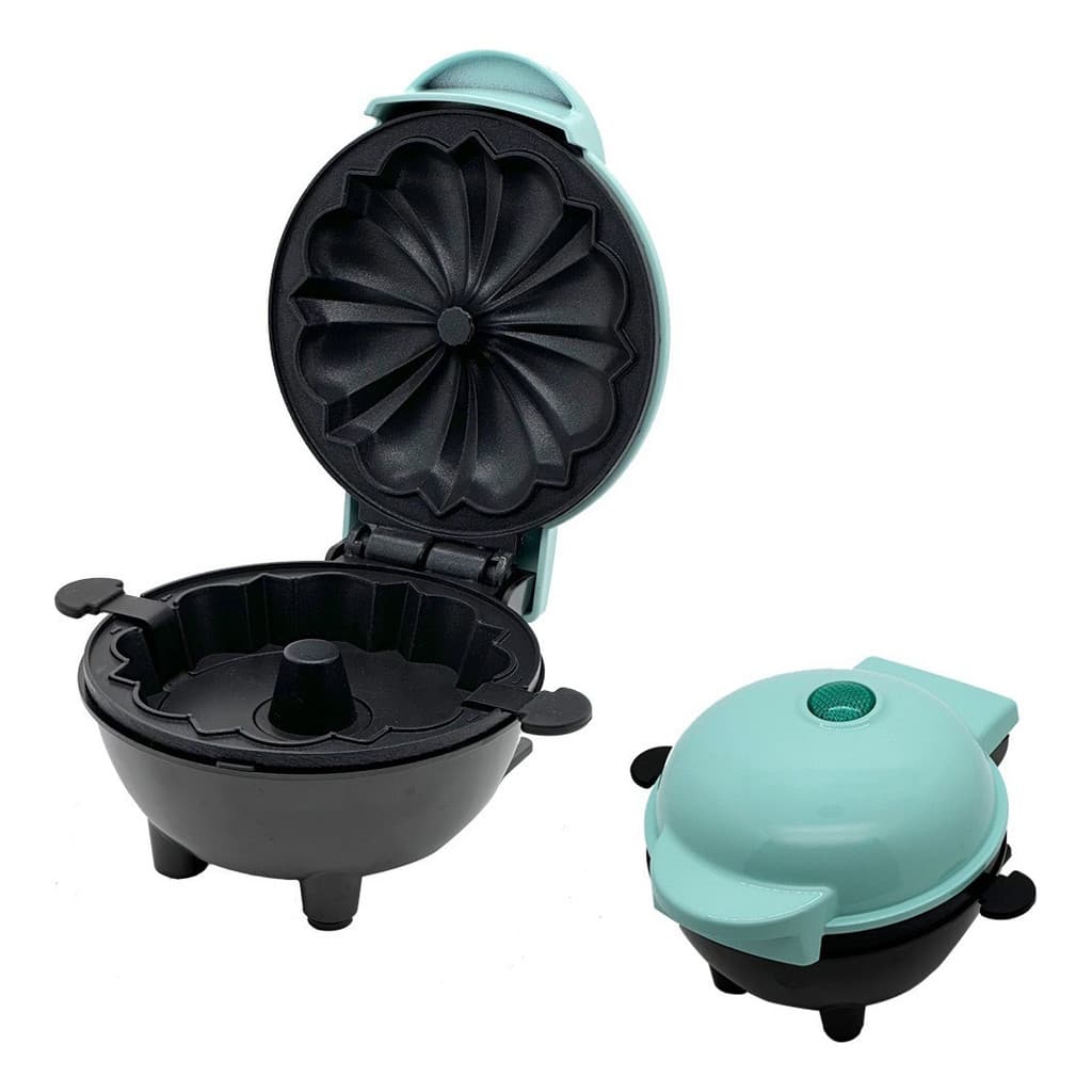 Mini Máquina De Bolo De Assar Elétrica E Cake Maker Assadeira Importada