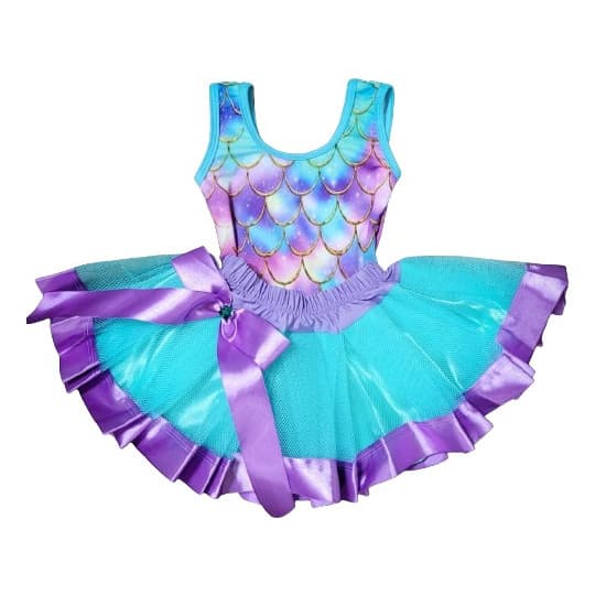 Conjunto Adulto Fantasia Sereia Body Saia Carnaval Halloween
