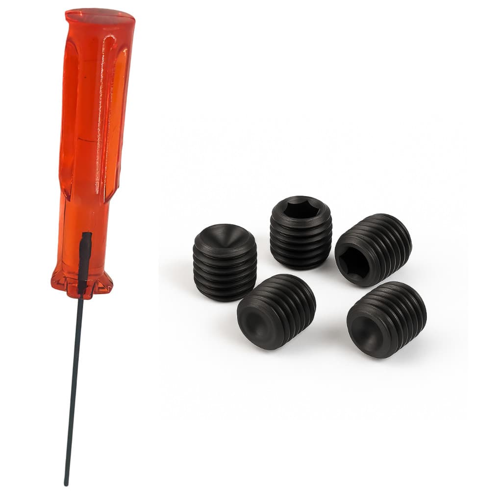 Chave Allen 1,5mm Reforçada + 5 Parafusos Para Agulha Overlock Galoneira