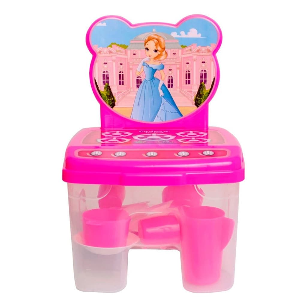 Cadeirinha Toy Cook 13 Acessórios Mini Cozinha