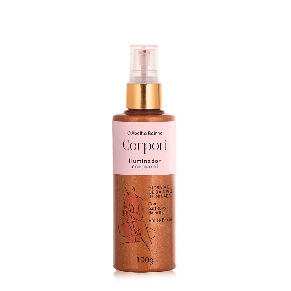 Abelha Rainha Corpori Hidratante Iluminador Desodorante Corporal - 100g