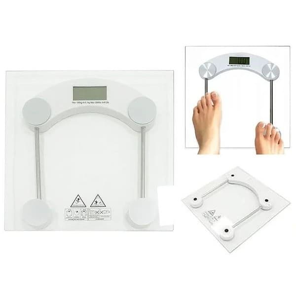 Balança Corporal Digital Até 180kg Com Vidro Temperado Premi