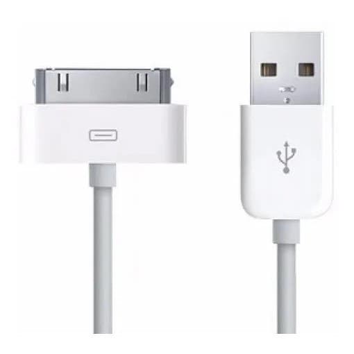 Cabo Usb 30 Pinos King Go Compatível c/ iPh 4 4s iPad iPod 1.2 metros