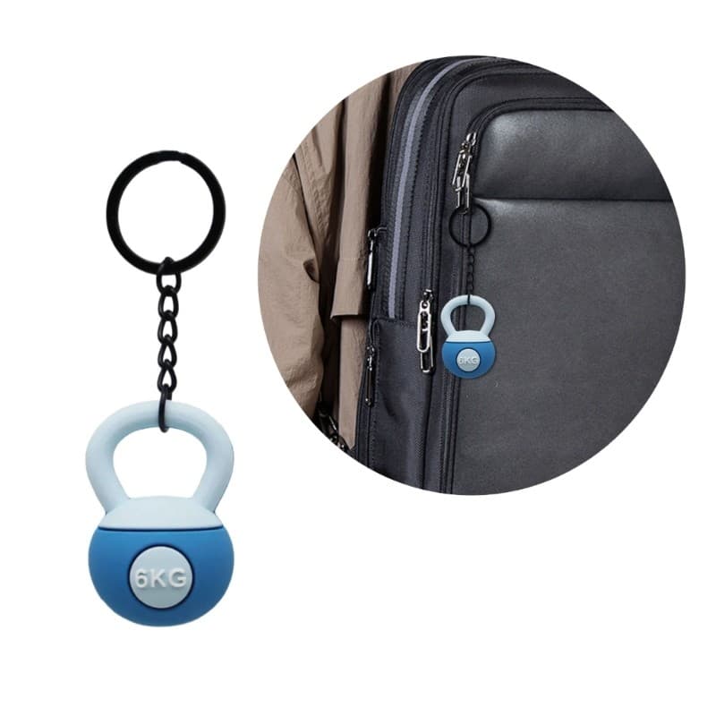 Acessório Exclusivo Do Chaveiro Dos Esportes De Estone Com Desenhos De Kettlebell Para Indigestão Ativa