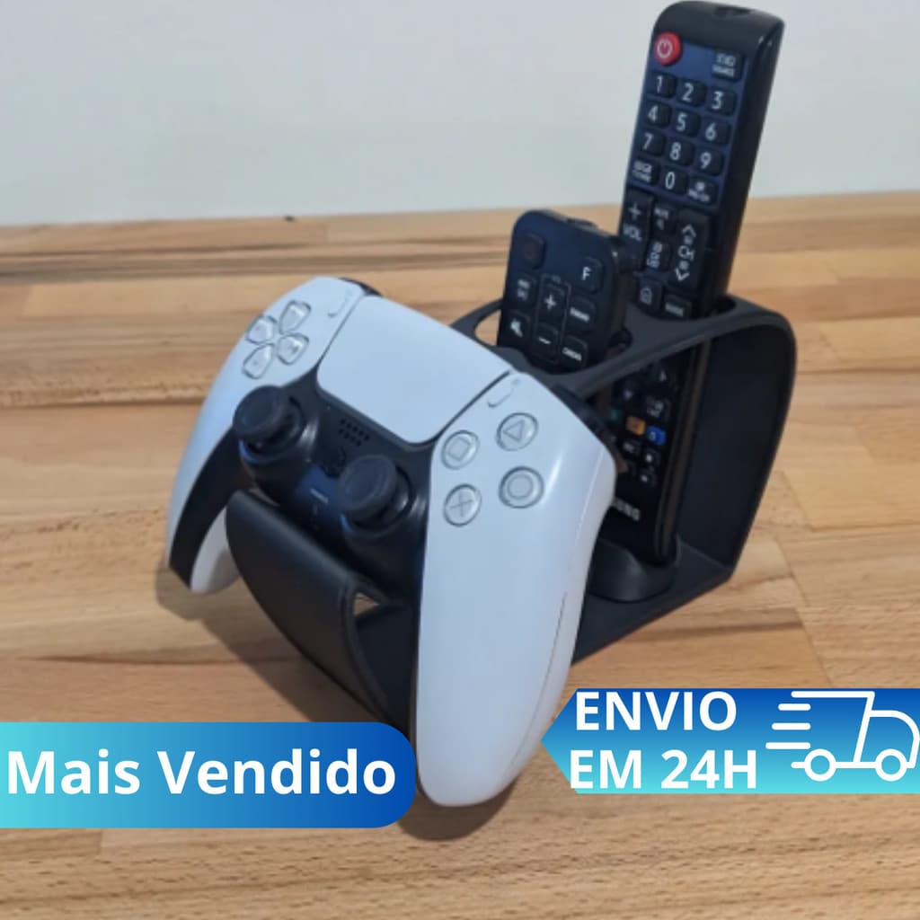 Suporte Para Controles Remoto TV e Vídeo game Xbox Playstation PS5 PS4 Nintendo Switch