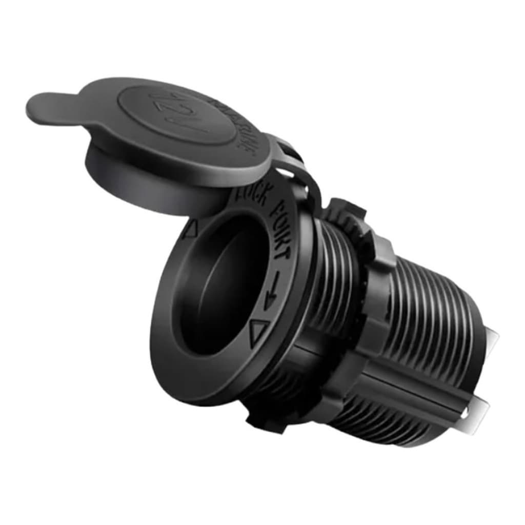 Tomada Plug P/ Acendedor Cigarro Padrão Carro Barco 12v 24v