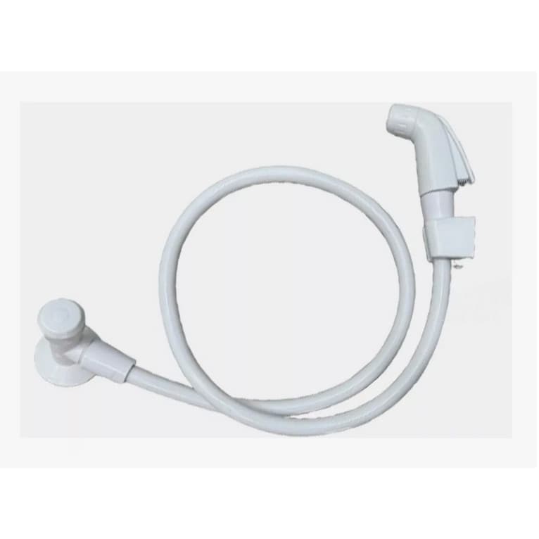 Ducha Higiênica Abs Branca P/ Banheiro