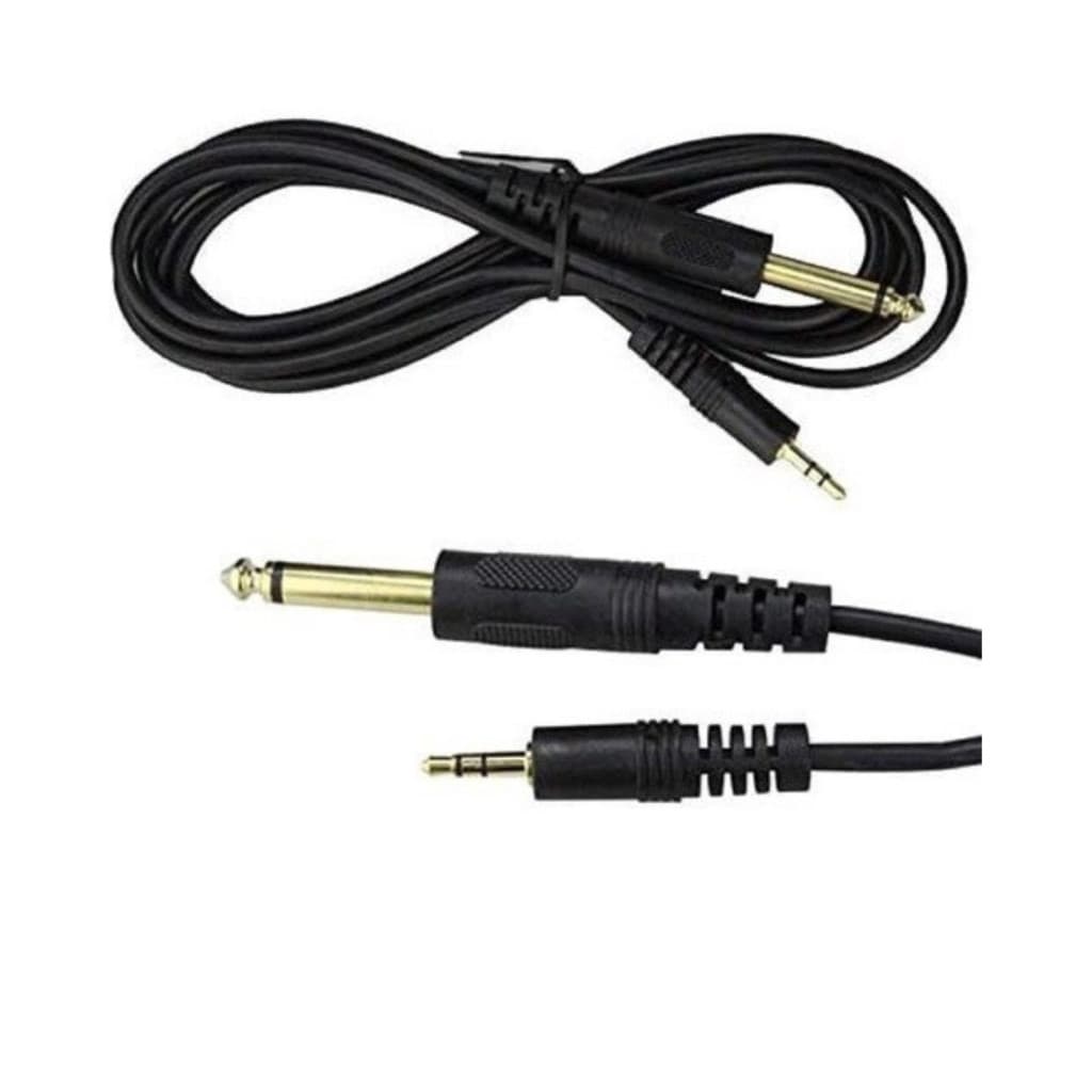 Cabo Audio Auxiliar P2 X P10 Stereo 1,5 Metros