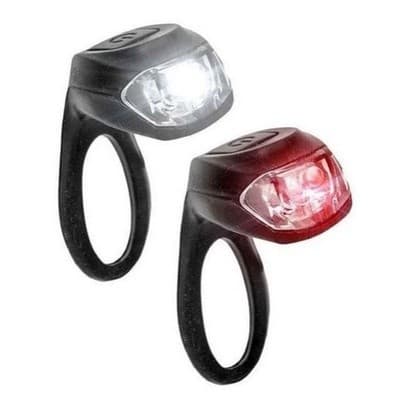 Pisca Dianteiro/traseiro Jy-267-2b1 Preto C/ Led (41379)