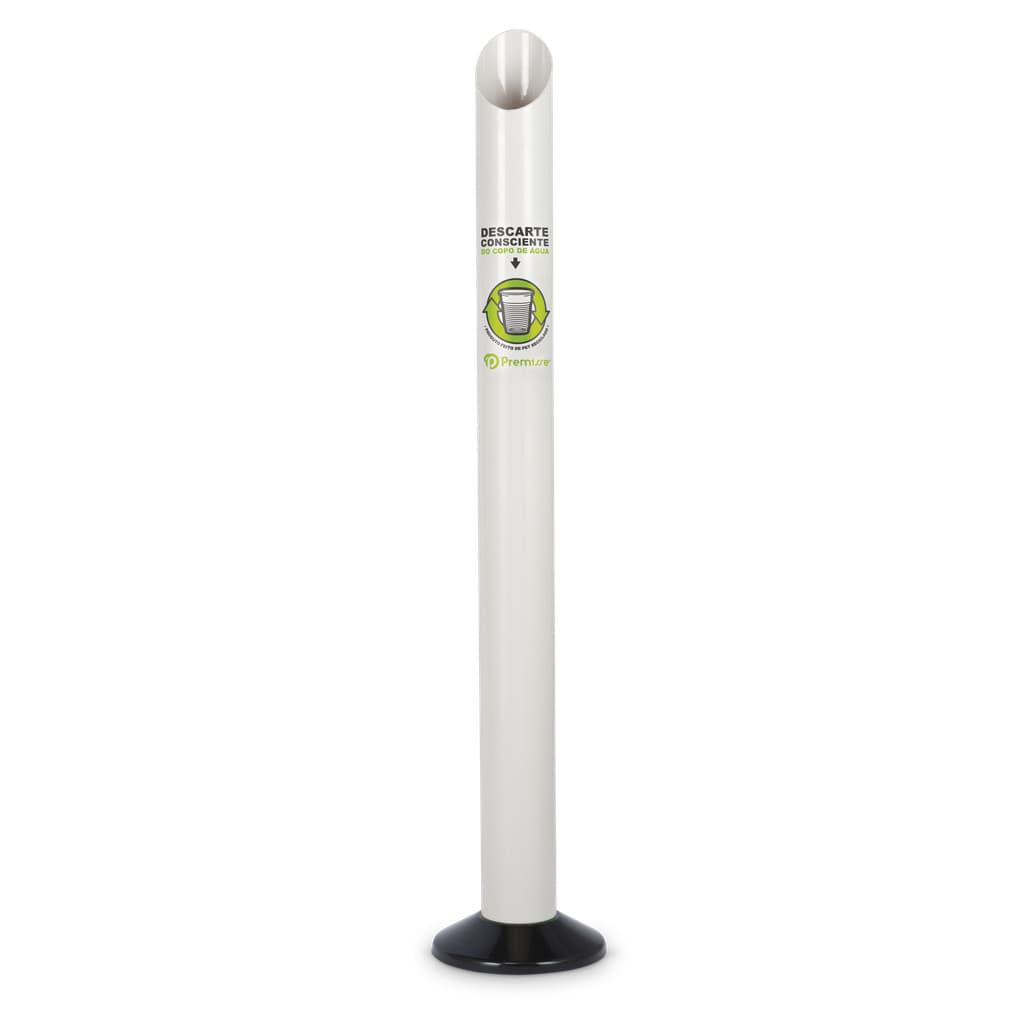 Lixeira Para Copo Descartável de Café Eco Cor Branco - Premisse
