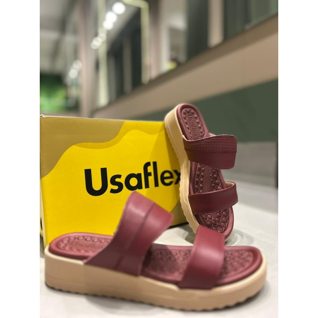 Tamanco em Couro Rebu Usaflex Ma1001002