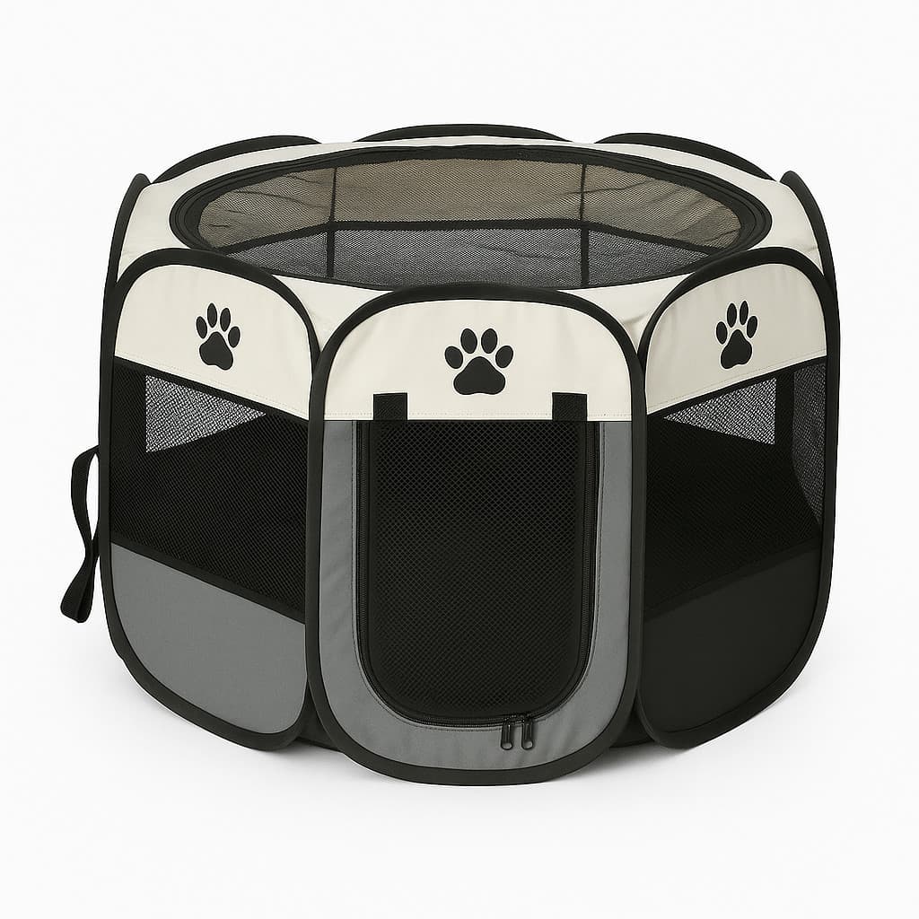 Cercado Casinha Portátil 60cm para Cachorros Conforto e Praticidade no Dia a Dia Petting Is Caring