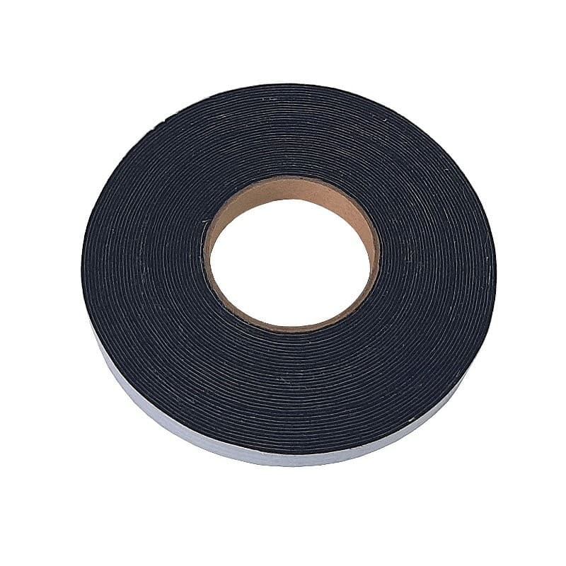 Fita Feltro Automotivo Antirruído e Isolador Termo Acústico Rolo Adesivado 12mm x 10 Mts