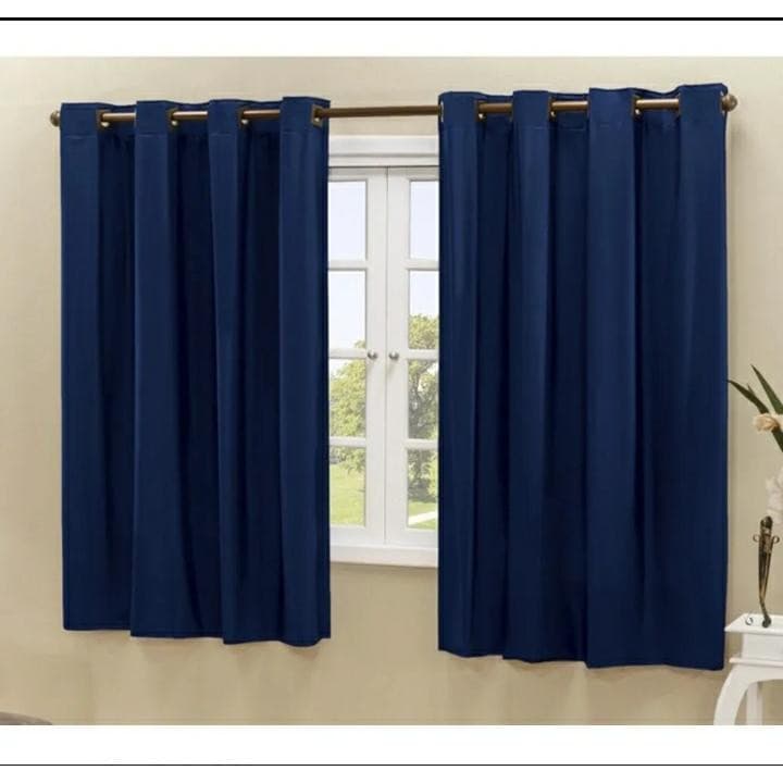Cortina Blackout PVC 2,20 M X 1,30 M Corta 100% a Luz Sala Quarto Cozinha Varias Cores