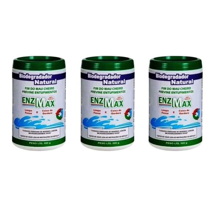 Enzmax Limpa Fossa Séptica E Caixa De Gordura Enzimas 1,5kg