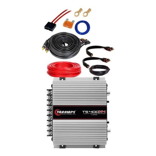 Modulo Taramps Ts400x4 2 Ohm 400wrms + It Instalação Fiaç