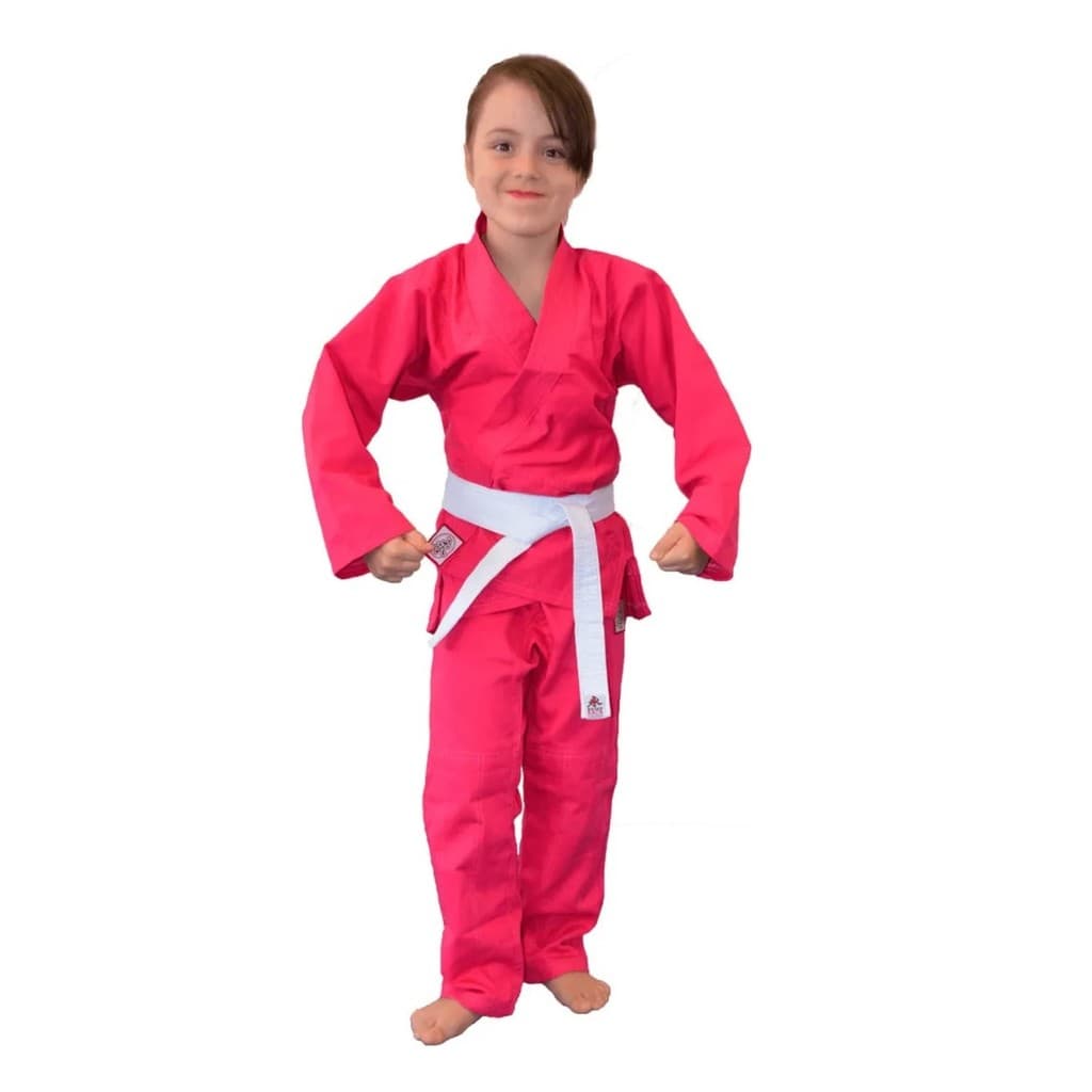 Kimono Jiu Jitsu Keiko Juvenil Universal - Rosa