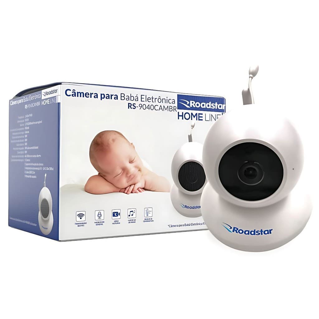 Câmera para Babá Eletrônica RS-9040CAMBR – Tranquilidade