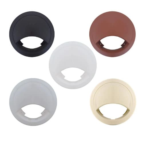 Kit 10 Passa fio e Cabo Pequeno e Grande 45mm ou 59mm Móveis