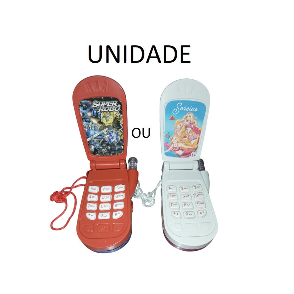 MINI CELULAR DE BRINQUEDO unidade