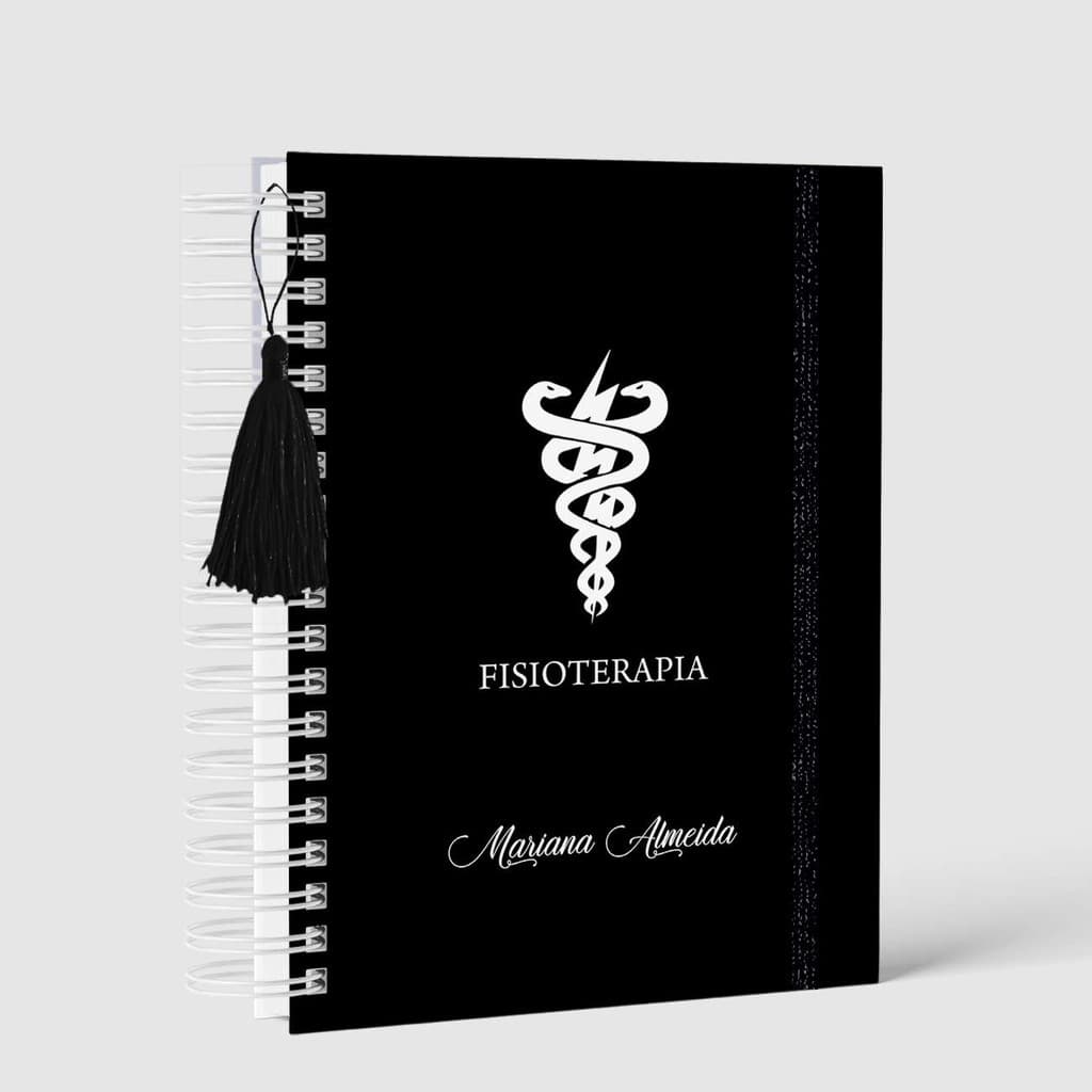 Agenda 2027 Personalizada Profissões Fisioterapia - Laminação Glitter