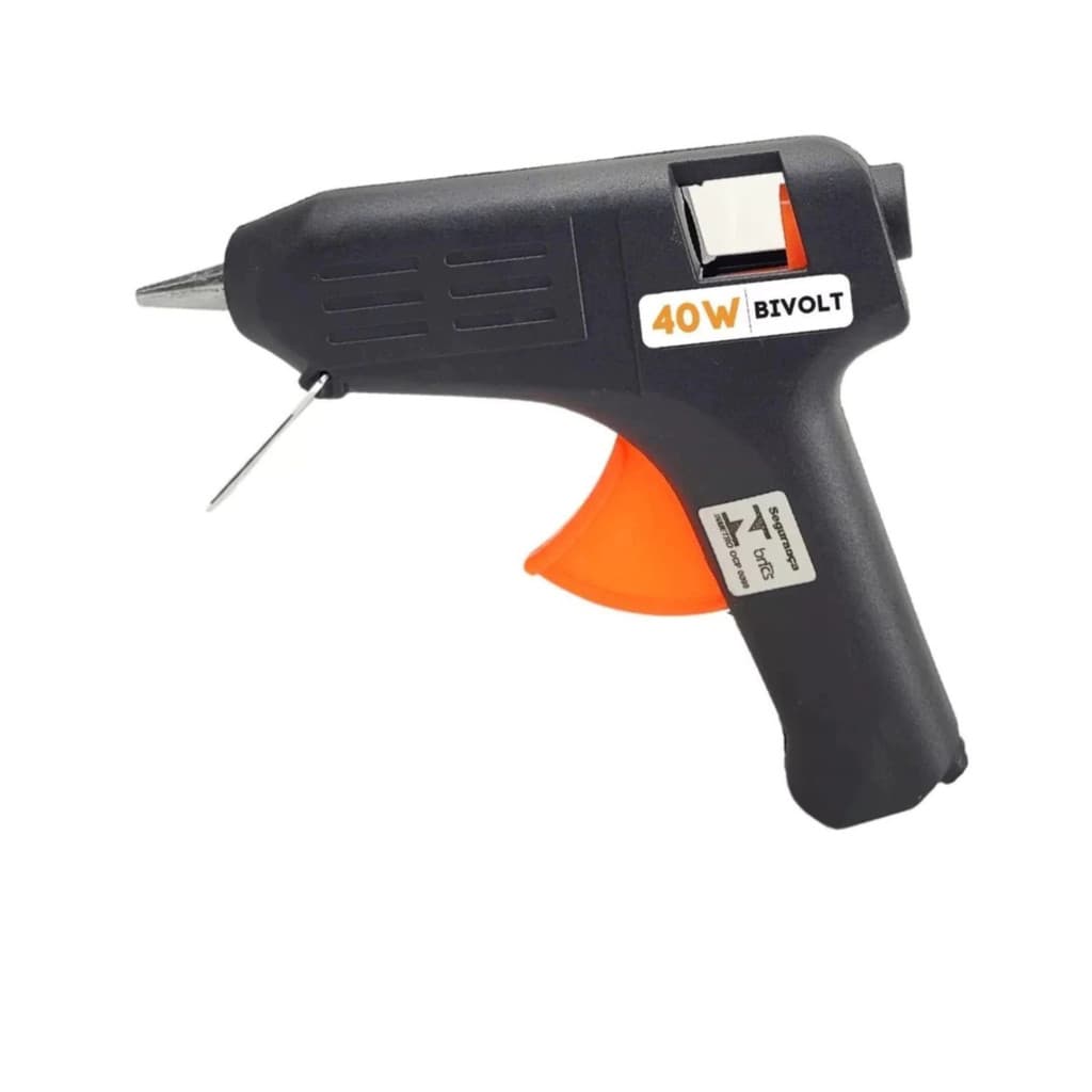 Pistola Cola Quente 40W Grande Profissional Bivolt Bastão De Cola Quente Grosso bastão 11mm