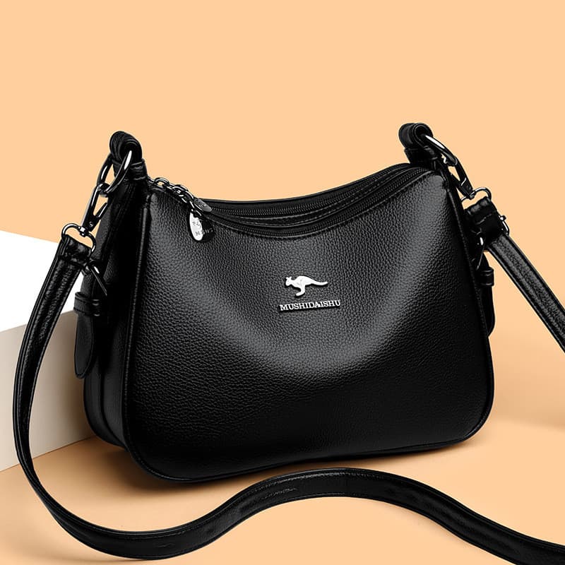 Bolsa Tote de Couro Macio 2025 para Mulheres, Espaçosa, a Tiracolo, Minimalista, Essencial para o Dia a Dia.